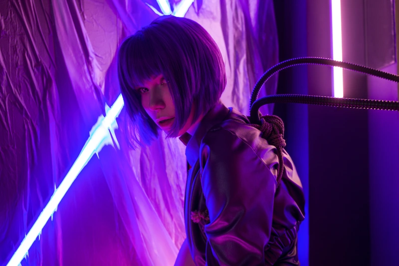 Ghost in the shell Motoko Kusanagi shibari - gallery image 8