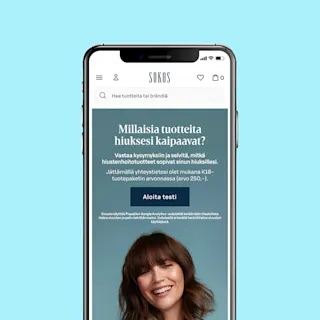 Tee testi ja löydä hiuksillesi sopivat tuotteet