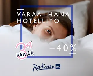 Radisson Blu: varaa ihotelliyö –40 %