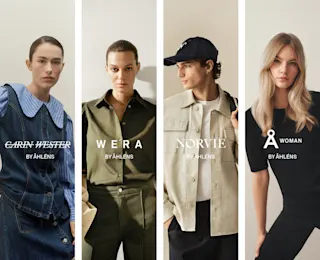 Åhléns -muodin merkit: Carin Wester, Norvie ja WERA