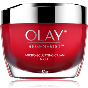 Olay regenerist micro-sculpting night cream light and non-greasy