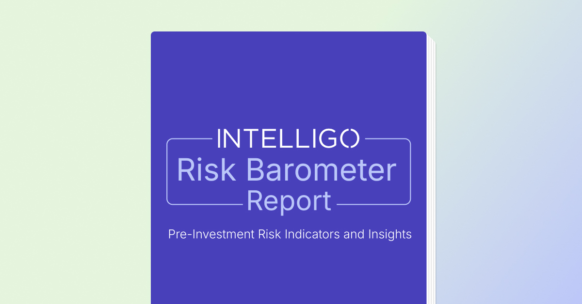 Barometer Risk Score Intelligo Risk Barometer Report