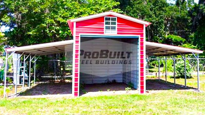 36x20 Steel Barn