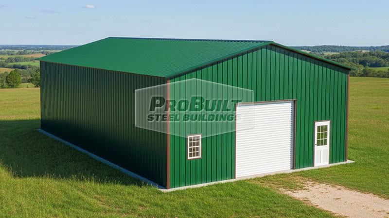 30x50 Metal Warehouse