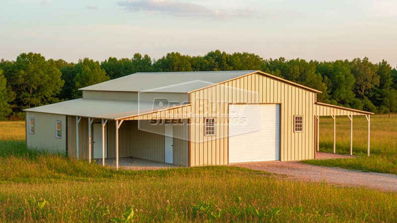 48x40 Steel Barn