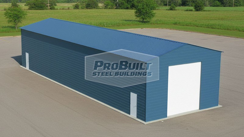 26x80 Vertical Roof RV Garage