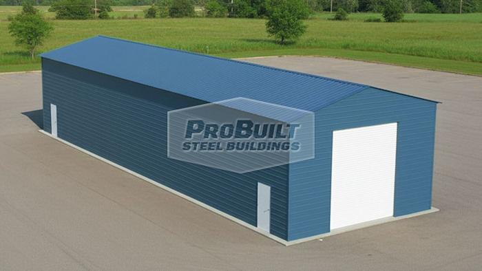 26x80 Vertical Roof RV Garage