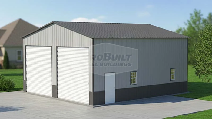 28x30 Two Car Garage