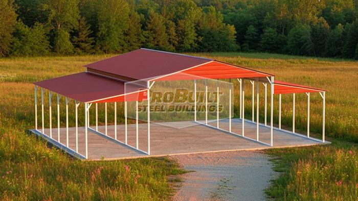 42x30 Metal Barn