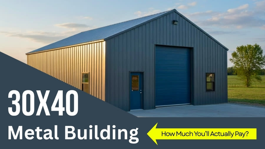 thumbnail-How Much Does a 30x40 Metal Building Really Cost?