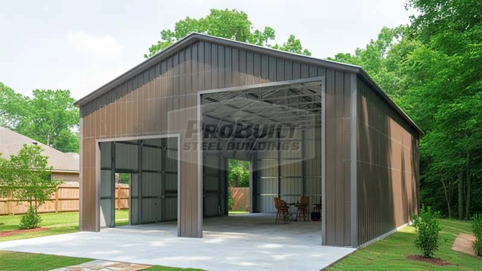 28x40 Steel Garage