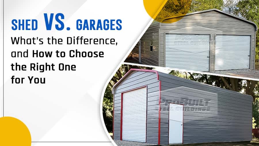 thumbnail for Sheds vs. Garages: What’s the Difference, and How to Choose the Right One for You