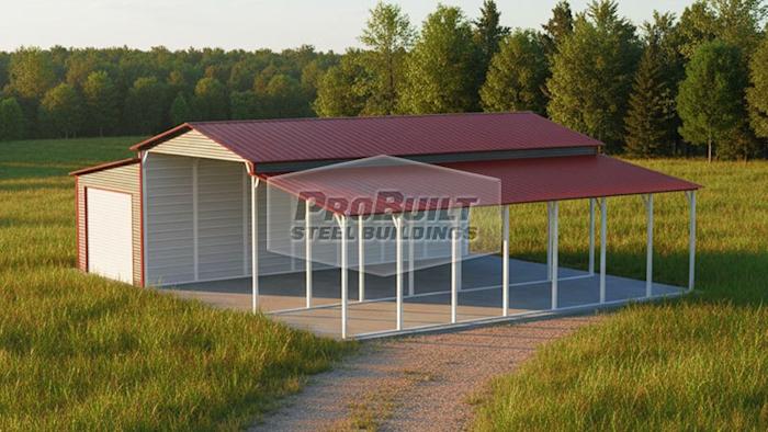 42x35 Metal Barn