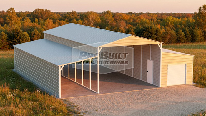 38x40 Vertical Roof Barn