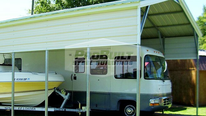22x35x12 Aframe Vertical Roof RV Cover