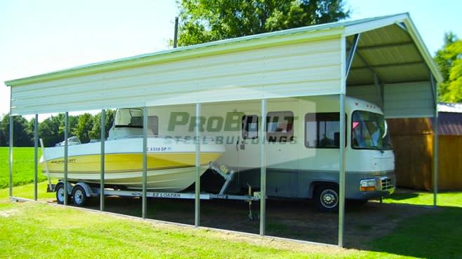 22x35 RV Metal Carport