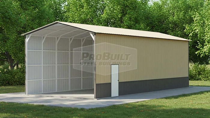 18x45 Steel Carport