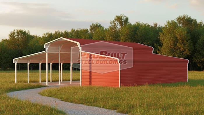 36x35 Steel Barn