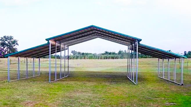 40x20 Steel Barn
