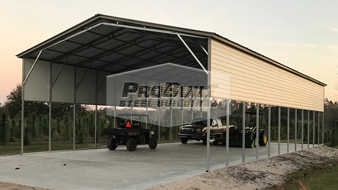Metal RV Covers for Sale  Steel RV Carports at Affordable Prices