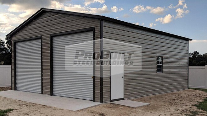 26x30 Metal Garage