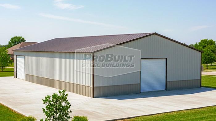 40x60 Side Entry Garage