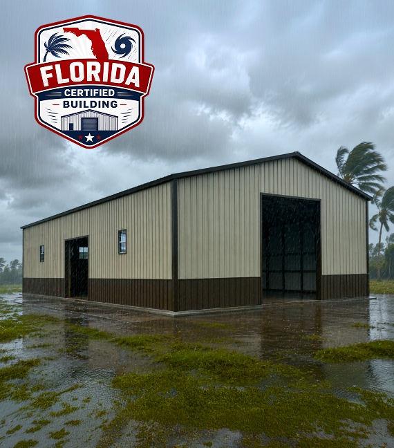 Florida High-Wind Certified Metal Buildings