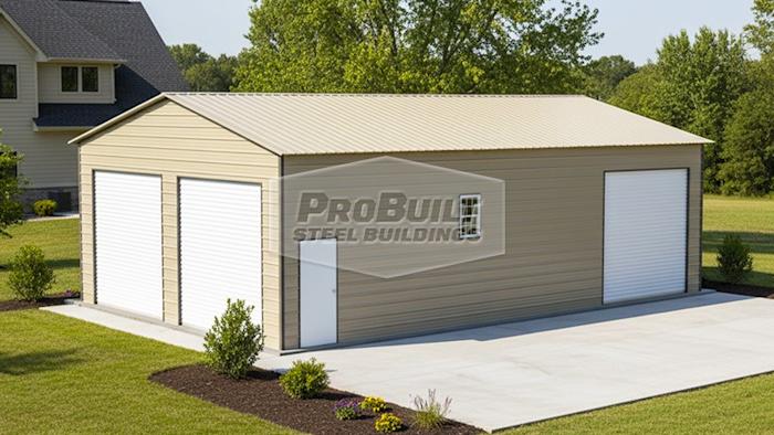 26x40 Steel Garage