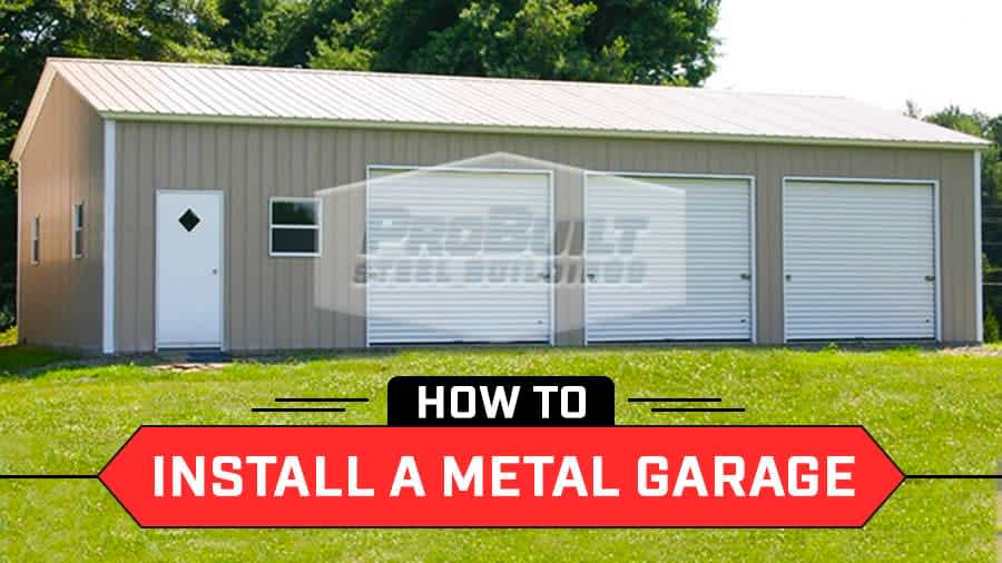 thumbnail-How to Install a Metal Garage