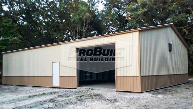 30x50 Clear Span Garage
