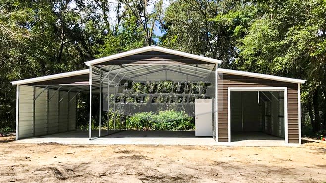 42x25 Metal Barn