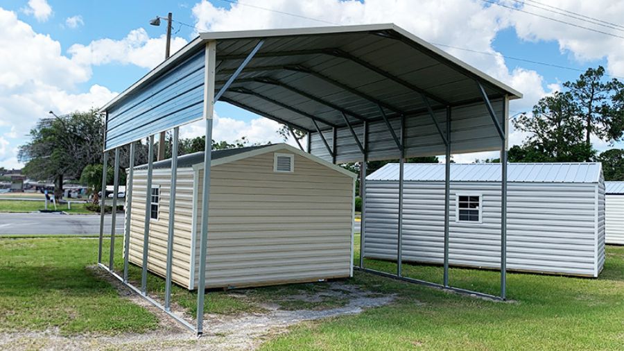 A-frame Roof Carport