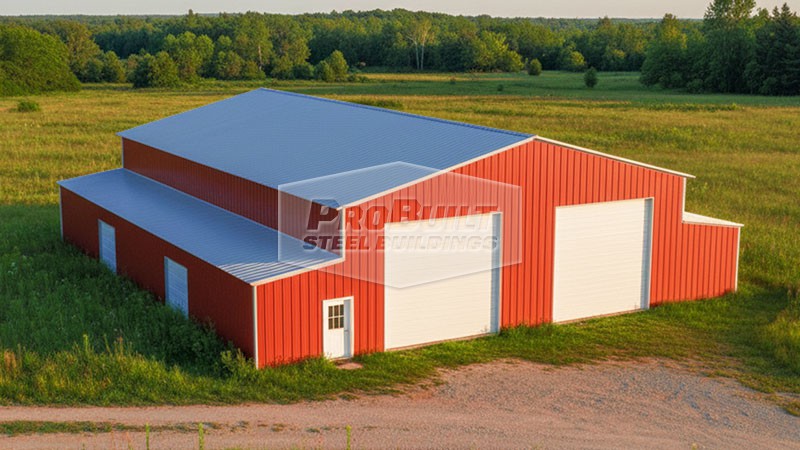 54x60 Steel Barn