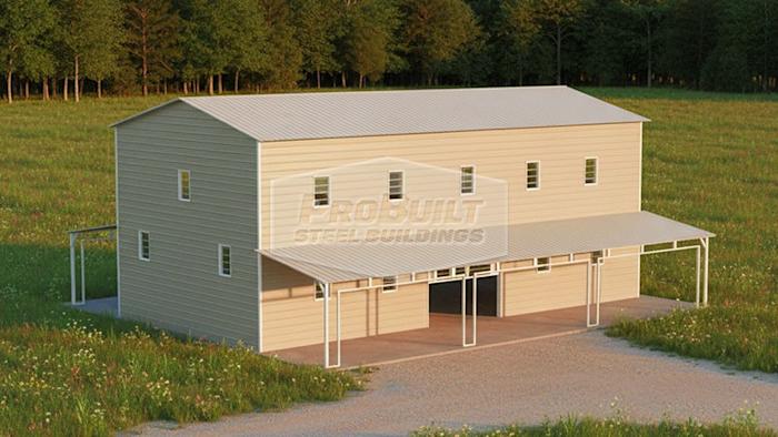 44x50 Steel Barn