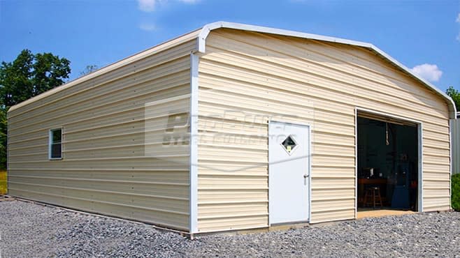 24x25 Steel Garage