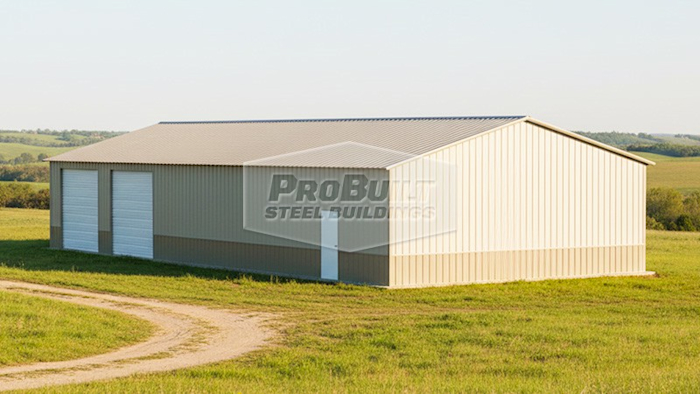 30x70 Metal Warehouse