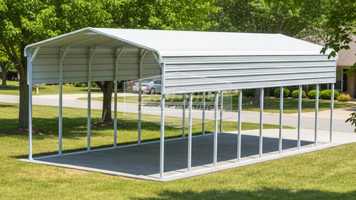 18x40 Regular Roof Carport