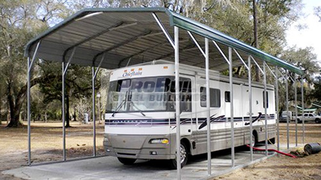 18x40 RV Metal carport
