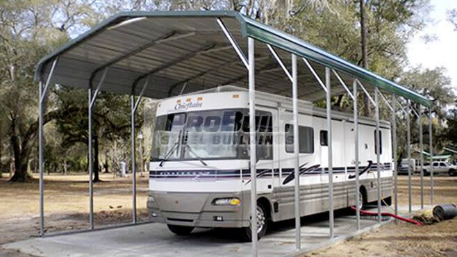 18x40 RV Metal carport