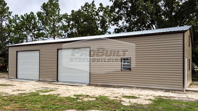 28x60 Steel Garage