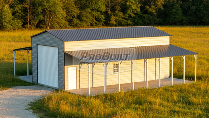 42x40 Metal Barn