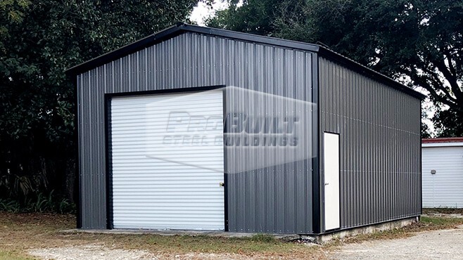 20x31 Vertical Roof Garage
