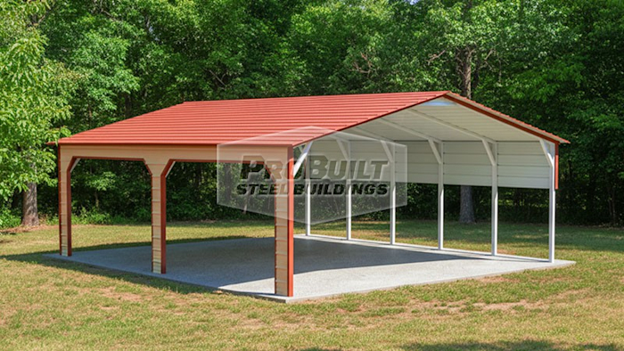 22x25 Metal Carport
