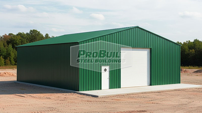 40x40 Metal Workshop