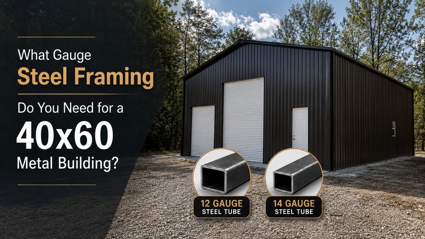 thumbnail-What Gauge Steel Framing Do You Need for a 40x60 Metal Building?