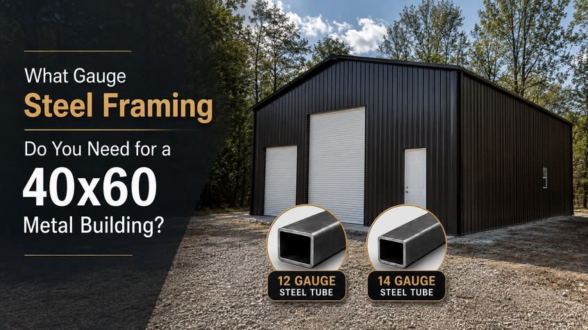 thumbnail-What Gauge Steel Framing Do You Need for a 40x60 Metal Building?