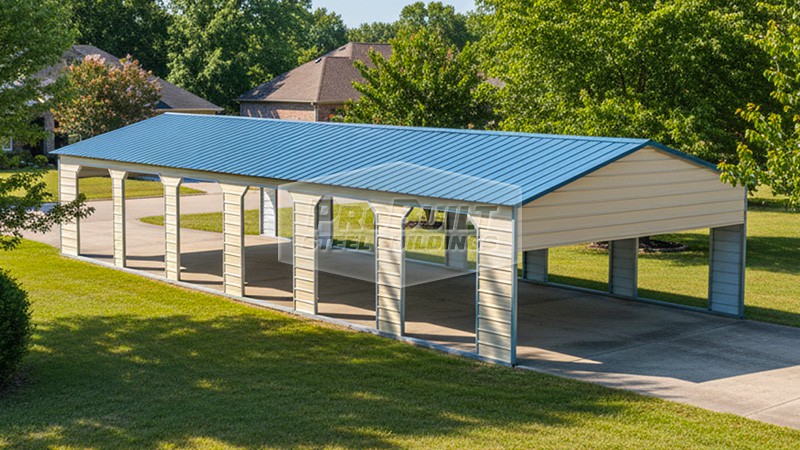 24x65 Metal carport