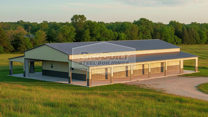 54x75 Vertical Roof Barn