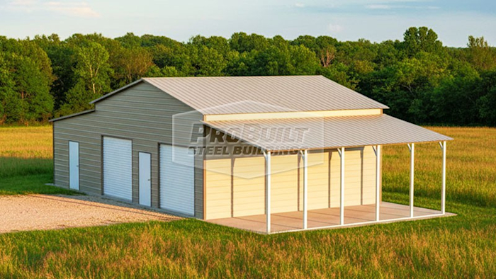 50x25 Vertical Roof Barn