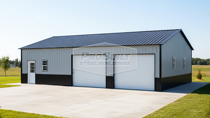 30x40 Two Car Garage